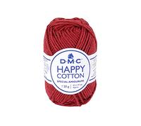 DMC - Happy Cotton Knäuel - Speziell für Amigurumis - Sehr weich und angenehm im Gebrauch - 100% Baumwolle | 20 g - 43 m - 50 Farben