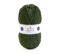DMC - Knitty 4 |Strickgarn aus 100% Acryl, weich und maschinenwaschbar | 50 g Knäuel - 140 Meter | Ideal für Kleidung und Accessoires