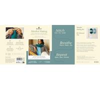 DMC Mindful Making Kit de Tricot pour Coussin de méditation, Coloris Assortis, Taille unique