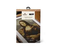 DMC - Mona Lisa von Leonardo da Vinci, Le Louvre, Kreuzstichset Niveau fortgeschritten
