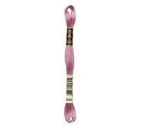 DMC Garn Stickgarn Mouliné Spécial 100% Baumwolle 6-fädig 8 m Col. 3688 Mittel-Mauve