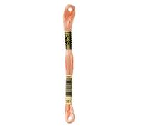 DMC 117-353 Mouline Stranded Cotton Six Strand Filo Filo per Ricamo Filo, Pesca, 8.7-Yard