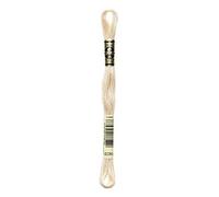 DMC Garn Stickgarn Mouliné Spécial 6-fädig Baumwolle 7,95 m 12er-Pack Steingrau