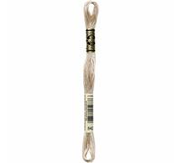 DMC Garn Stickgarn Mouliné Spécial 100% Baumwolle 8 m, 6-fädig, 500 Farben
