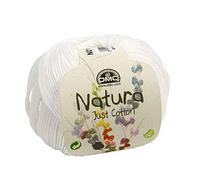 DMC - Natura Just Cotton - 100% Baumwolle | Für die Herstellung von Heimtextilien und Kleidungen | 50 g - 155 m - 62 Farben