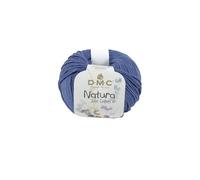 DMC Natura Just Cotton Garn Unicolor 53 Blau