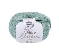 DMC - Natura Linen, ideales Strick-und Häkelgarn für Frühling und Sommer | 50 g - 150 m - 15 Farben