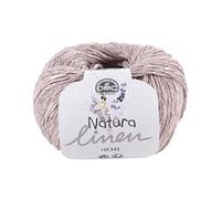 DMC - Natura Linen, ideales Strick-und Häkelgarn für Frühling und Sommer | 50 g - 150 m - 15 Farben