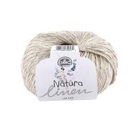 DMC - Natura Linen, ideales Strick-und Häkelgarn für Frühling und Sommer | 50 g - 150 m - 15 Farben