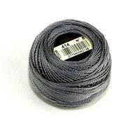 DMC Perlgarn 414, Baumwolle, Größe 8, 10 g Knäul