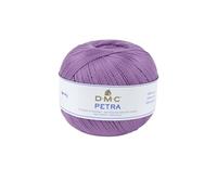 DMC - Petra, Häkel- und Strickgarn | 100% Baumwolle | 100 Gr