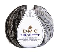 DMC - Pirouette-Garn, warm und weich | ideal für alle Arten von Kleidung | 200 g, 500 m, 10 Farben