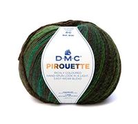 DMC - Pirouette-Garn, warm und weich | ideal für alle Arten von Kleidung | 200 g, 500 m, 10 Farben