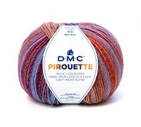 DMC - Pirouette-Garn, warm und weich | ideal für alle Arten von Kleidung | 200 g, 500 m, 10 Farben