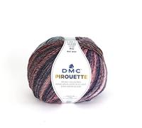 DMC - Pirouette-Garn, warm und weich | ideal für alle Arten von Kleidung | 200 g, 500 m, 10 Farben