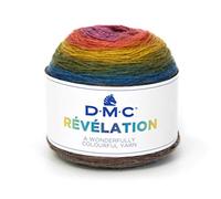 DMC - Révélation, Strick- und Häkelnadel Größe 4mm | Ideal zur Herstellung von Stolen und Schals | 150 g, 520 Meter