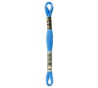 DMC Stick, 8 m, mittelgroß, Blau 6-strängige Stickerei Baumwolle, Medium Electric Blue, 8.7-Yards, 8