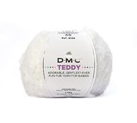 DMC Teddy: Plüschwolle, Polyamid, 50g/90m, Nadelgröße 5,5, Maschinenwäsche bei 40°C