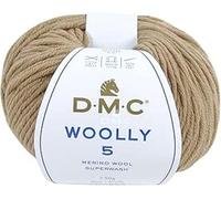 DMC Woolly 5 Merino Aran Garn, 103, Vorteilspack, 10 x 50 g Knäuel, 80 Meter pro Knäuel