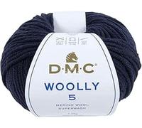 DMC Woolly 5 Merino Aran Garn, 173, Vorteilspack, 10 x 50 g Knäuel, 80 Meter pro Knäuel