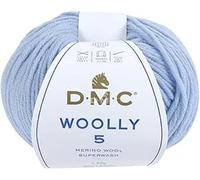 DMC Woolly 5 Merino Aran Garn, Vorteilspack, 10 x 50 g Knäuel, 80 Meter pro Knäuel, 71