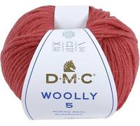 DMC Woolly 5 Merino Aran Garn, Vorteilspackung, 10 x 50 g Knäuel, 80 Meter pro Knäuel, 5 Stück