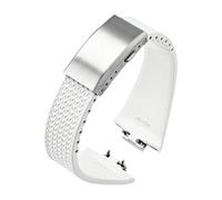 DNDJJM Armband aus Fluorkautschuk, kompatibel mit Tissot PRX Series Super Player 35 mm 40 FKM Damen Herren Uhrenarmband Schnellverschluss und Faltschließe 11 12(White Silver,11mm)