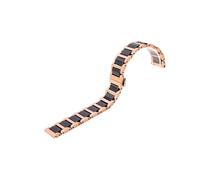 DNDJJM Kompatibel mit C02 Keramik 20 mm Uhrenarmband, 306L Stahl 22 mm Uhrenarmband(Rose gold and black,20mm)