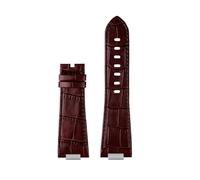 DNDJJM Kompatibel mit Tissot 1853 PRX T137 Serie Riemengürtel Lederarmband T137.407 T137.410 Herrenarmbanduhr Armband 26-12 mm(A Brown no buckle)