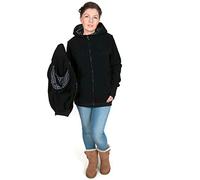 DNJKH 3 in 1 Allwetter Tragejacke für Mama + Baby, Umstandsjacke mit Reißverschluss, Winter Sportliche Jacke,7,XXXL