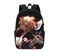 DO1453 Demon Slayer Kimetsu No Yaiba Rucksack für Männer, Frauen und Teenager, wasserabweisend, lässiger
