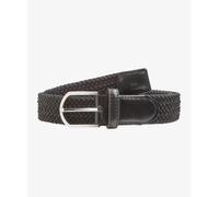 Ledergürtel BRAX "Style DAMENGÜRTEL", Damen, Gr. 85, schwarz, Elasthan, Kunstfaser, Leder, Gürtel Ledergürtel (96112029-85) schwarz