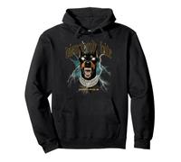 Doberman Dog Vintage Streetwear Urban Hip Hop Metal Rock Y2K Pullover Hoodie