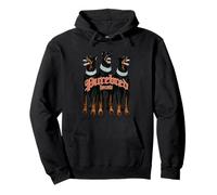 Doberman Dog Vintage Streetwear Urban Hip Hop Metal Rock Y2K Pullover Hoodie