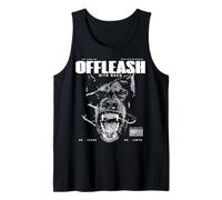 Doberman Dog Vintage Streetwear Urban Hip Hop Metal Rock Y2K Tank Top