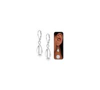 Dochais Silber 925 Ohrringe Damen,Hängend Ohrringe Gold Silber Hypoallergen Tropfenohrringe Anhänger Ohrring Ohrhänger Trendige Hängende Ohrringe fur Damen Mädchen