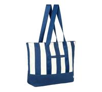 Dock & Bay Canvas Strandtasche - Große Sommer Strandtasche mit Reißverschluss - Whitsunday Blue