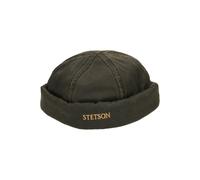 Old Cotton Herren Dockermütze by Stetson Mützen L (58-59 cm) braun