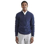 Dockers 1/4 Zip Sweater Sweaters Men's Navy Blazer XS