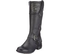 Dockers by Gerli 277072, Mädchen Stiefel, Schwarz (schwarz 001), EU 38