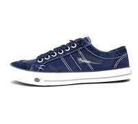 Dockers by Gerli 30ST027-790-660 Herren Slip On Sneaker Leder & Textil in blau - Gr. 40