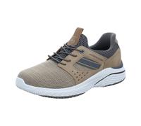 Dockers by Gerli Herren Low-Top Sneaker, Männer Halbschuhe,Turnschuhe,Laufschuhe,schnürschuhe,schnürer,Business,Freizeit,beige,44 EU