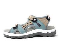 Dockers by Gerli Damen Klassische Sandalen, Frauen Sandalen,Badeschlappen,Badesandalen,Wasserschuhe,Aquaschuhe,beige/Multi,42 EU
