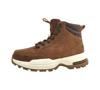 Dockers by Gerli Herren Combat Boots, Männer Stiefeletten,wasserabweisend,warm gefüttert,uebergangsstiefel,schnürstiefel,Cognac,44 EU