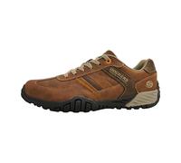 Dockers by Gerli Herren Low-Top Sneaker, Männer Halbschuhe,Wechselfußbett,Strassenschuhe,Sportschuhe,Freizeitschuhe,Cognac,44 EU