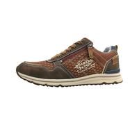 Dockers by Gerli Herren Sneaker 54MO001 Low-Top Schnürschuh Braun Größe 44