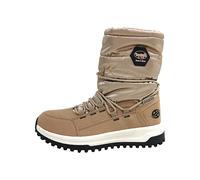 Dockers by Gerli Damen Combat Boots, Frauen Stiefeletten,wasserabweisend,warm gefüttert,Bootee,Booties,halbstiefel,rosa,37 EU