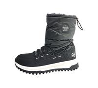 Dockers by Gerli Damen Combat Boots, Frauen Stiefeletten,wasserabweisend,warm gefüttert,uebergangsstiefel,schnürstiefel,schwarz,40 EU