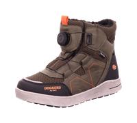 Dockers by Gerli Allwetterstiefel Warmfutter Funktionsmembran für Kinder, braun, Größe 32 EU