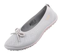 Dockers by Gerli Barfuß Ballerina Frauen Ballerina grau EU40 Textil Basics